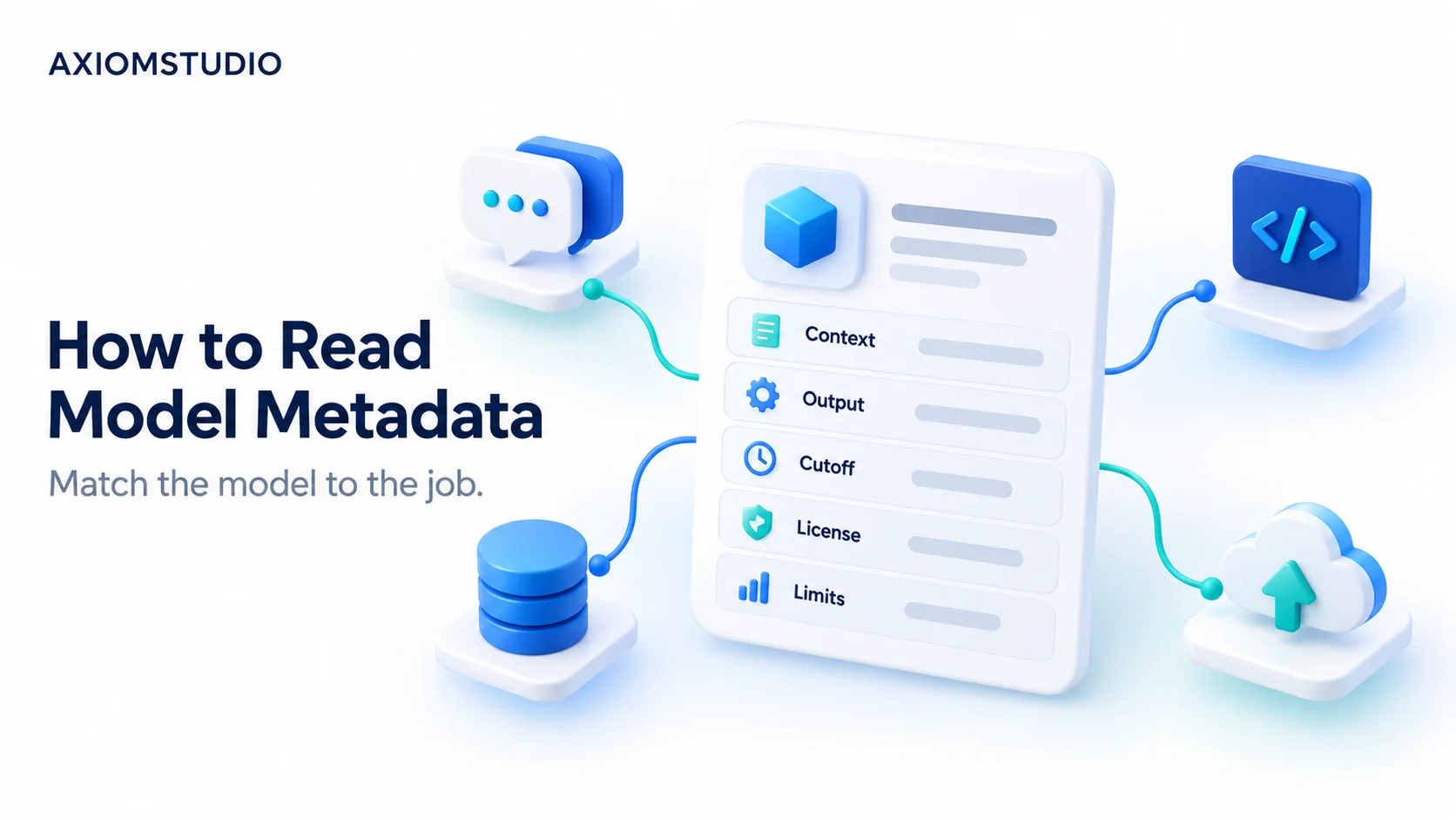 How to Read Model Metadata: Context Window, Max Output, Cutoff, License, and Limits