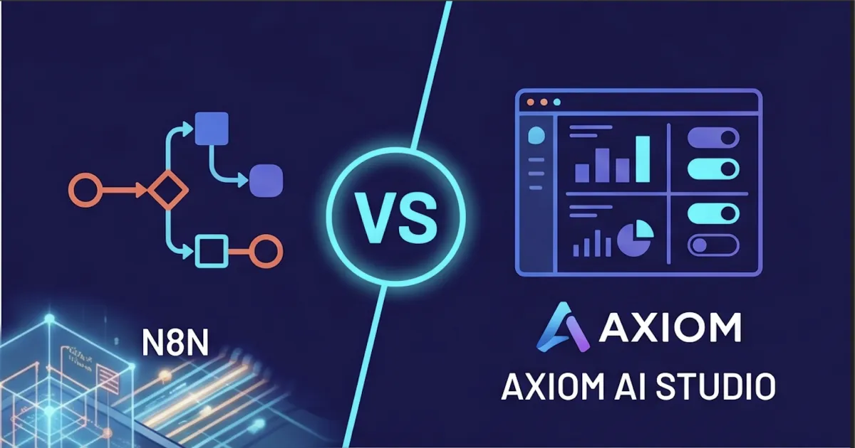 n8n vs Axiom AI Studio: When to Pick Which