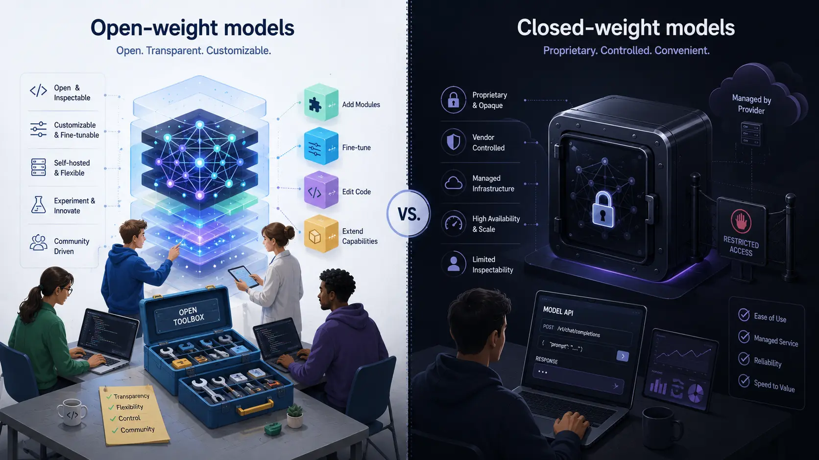 Open-Weight Models in 2026: DeepSeek, Kimi, and Open vs. Closed AI